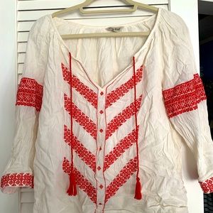 Lucky Brand boho top